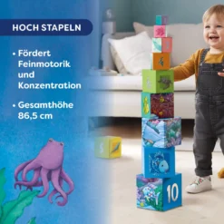 Stapelturm Glitzer Der Regenbogenfisch