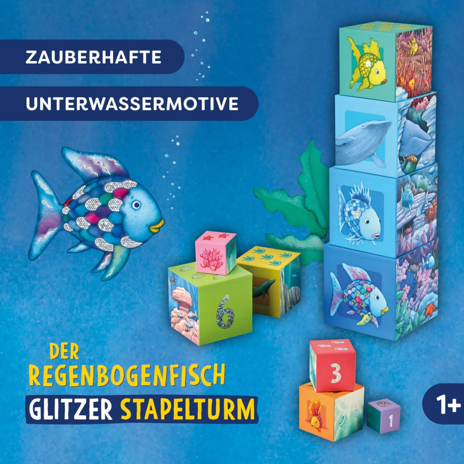 Stapelturm Glitzer Der Regenbogenfisch