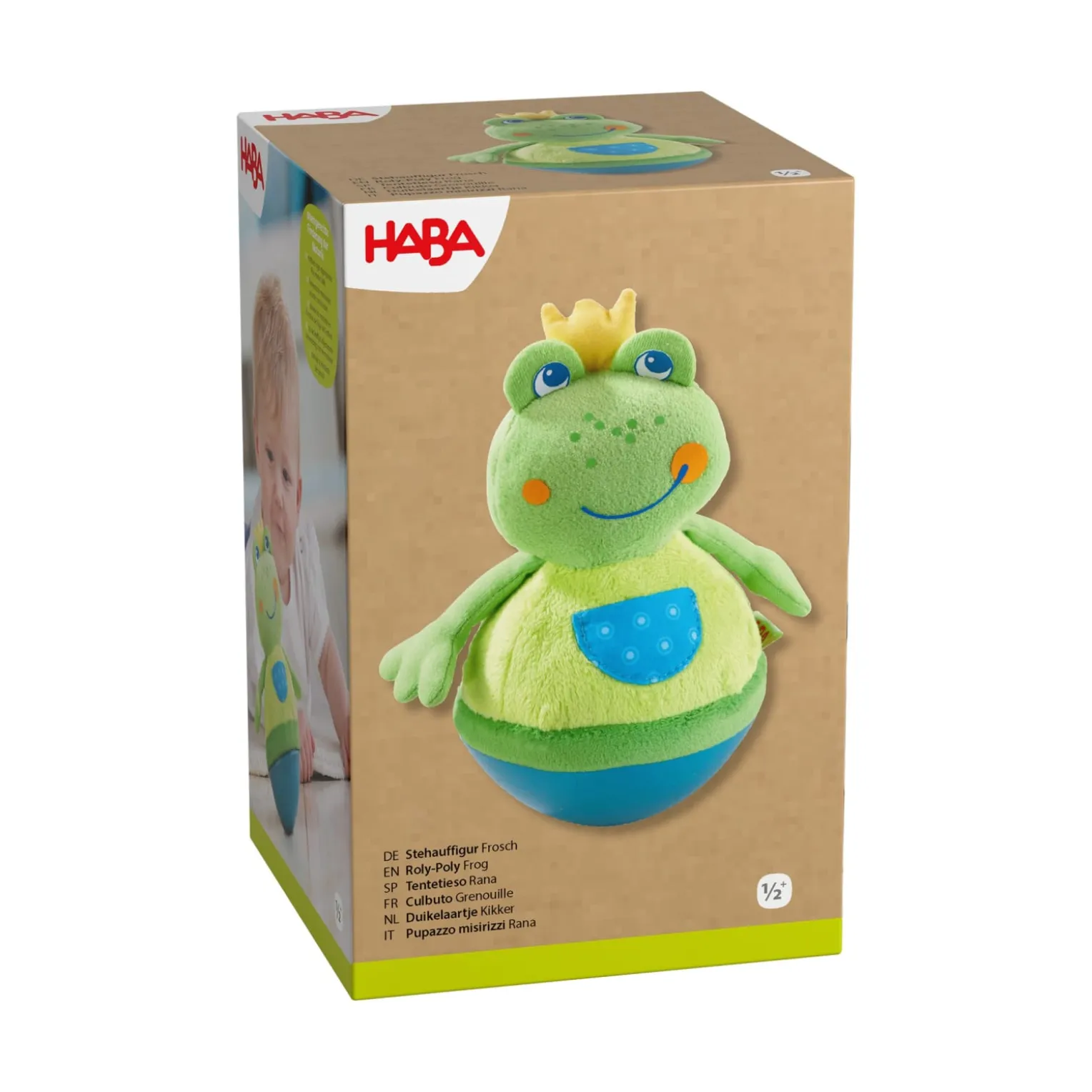 Stehauffigur Frosch