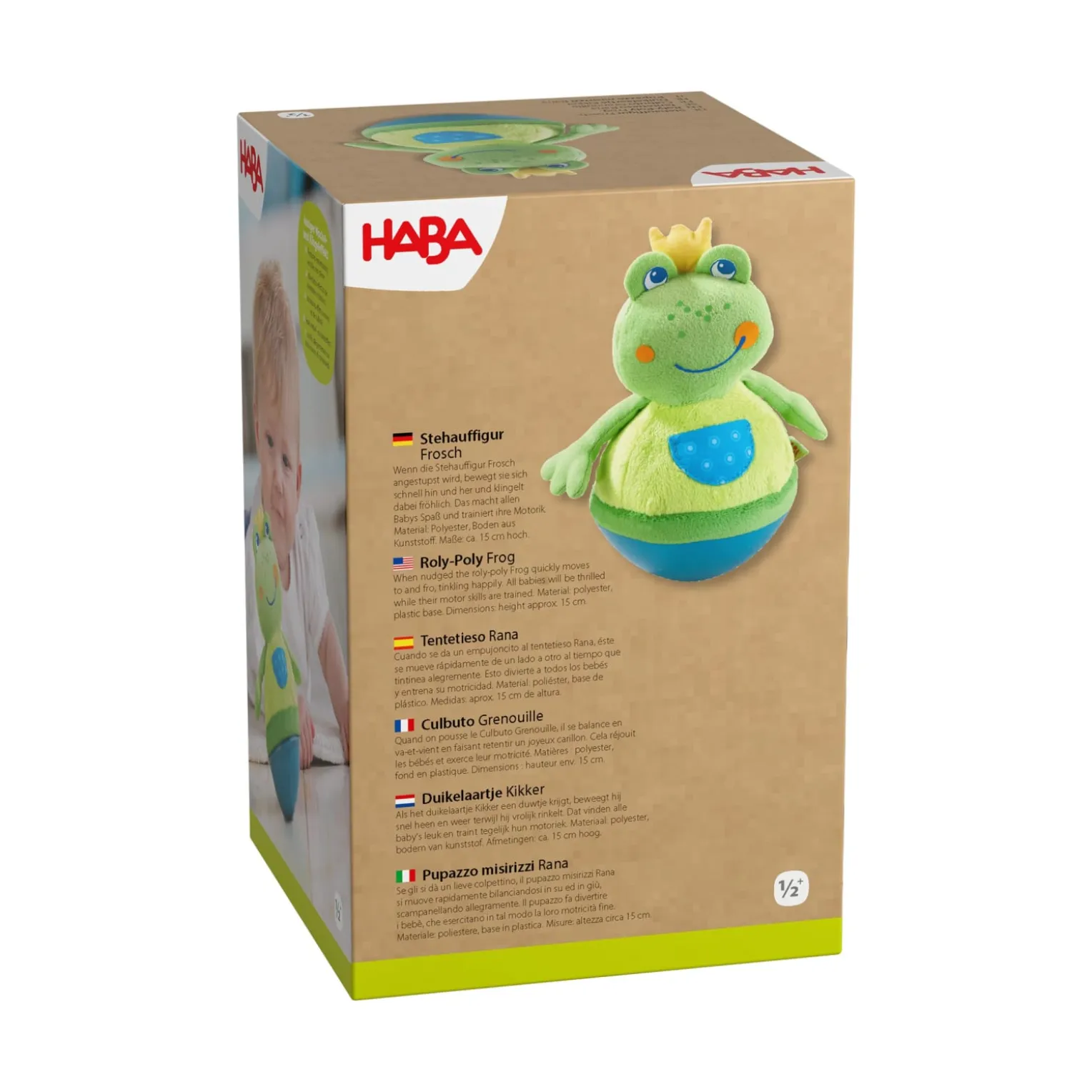 Stehauffigur Frosch