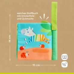 Stoffbuch Zebra