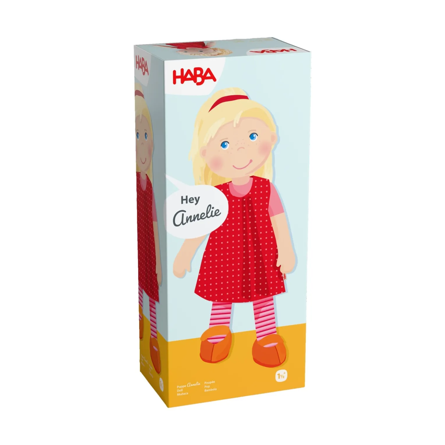 Stoffpuppe Annelie, 30 cm