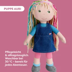 Stoffpuppe Auri, 30 cm