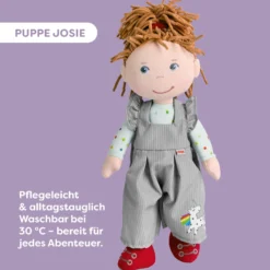Stoffpuppe Josie, 30 cm