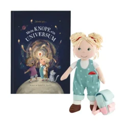 Stoffpuppe Tilli & Buch
