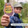 Terra Kids Adventure Sticker für Kinder, Wald- & Naturmotive, 5 Stück