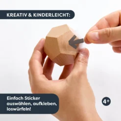 Terra Kids Entscheidungswürfel für Kinder, Holz, ab 4 Jahre