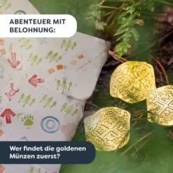 Terra Kids Kinder-Stempelset für Schatzsuche, inkl. Stempelkissen
