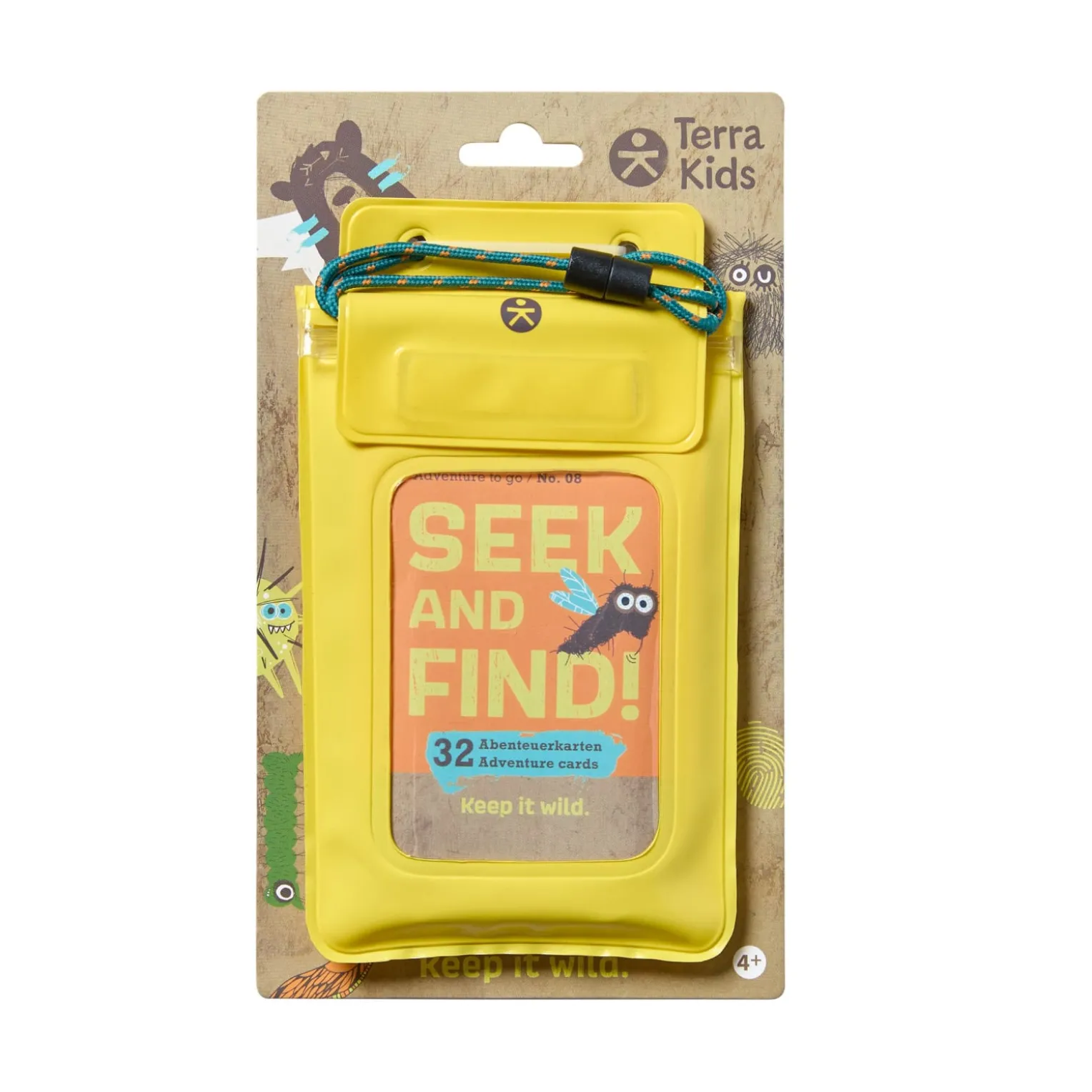 Terra Kids Outdoor Suchspiel für Kinder, Suchen & Finden, ab 4 Jahren
