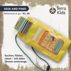 Terra Kids Outdoor Suchspiel für Kinder, Suchen & Finden, ab 4 Jahren