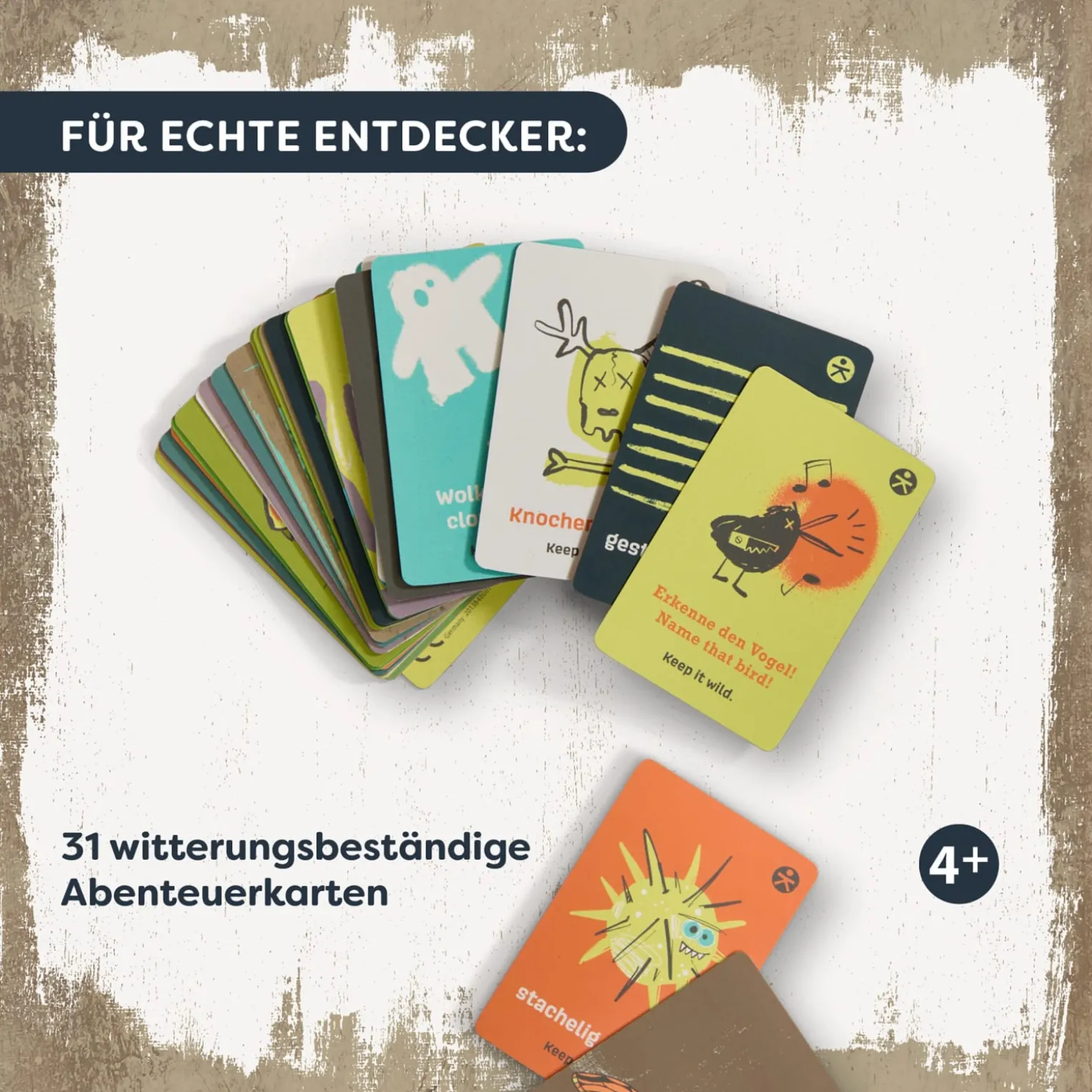 Terra Kids Outdoor Suchspiel für Kinder, Suchen & Finden, ab 4 Jahren