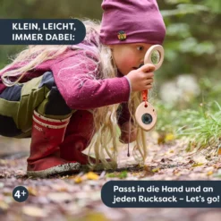 Terra Kids Outdoor Tool Kinder, Kompass, Lupe & Thermometer am Karabiner