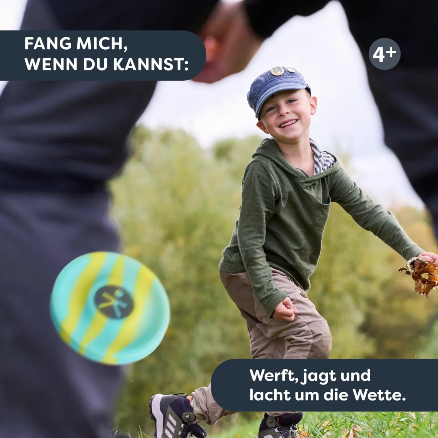 Terra Kids Pocket-Frisbee, Mini-Frisbee für Kinder, 2 Stück, ab 4