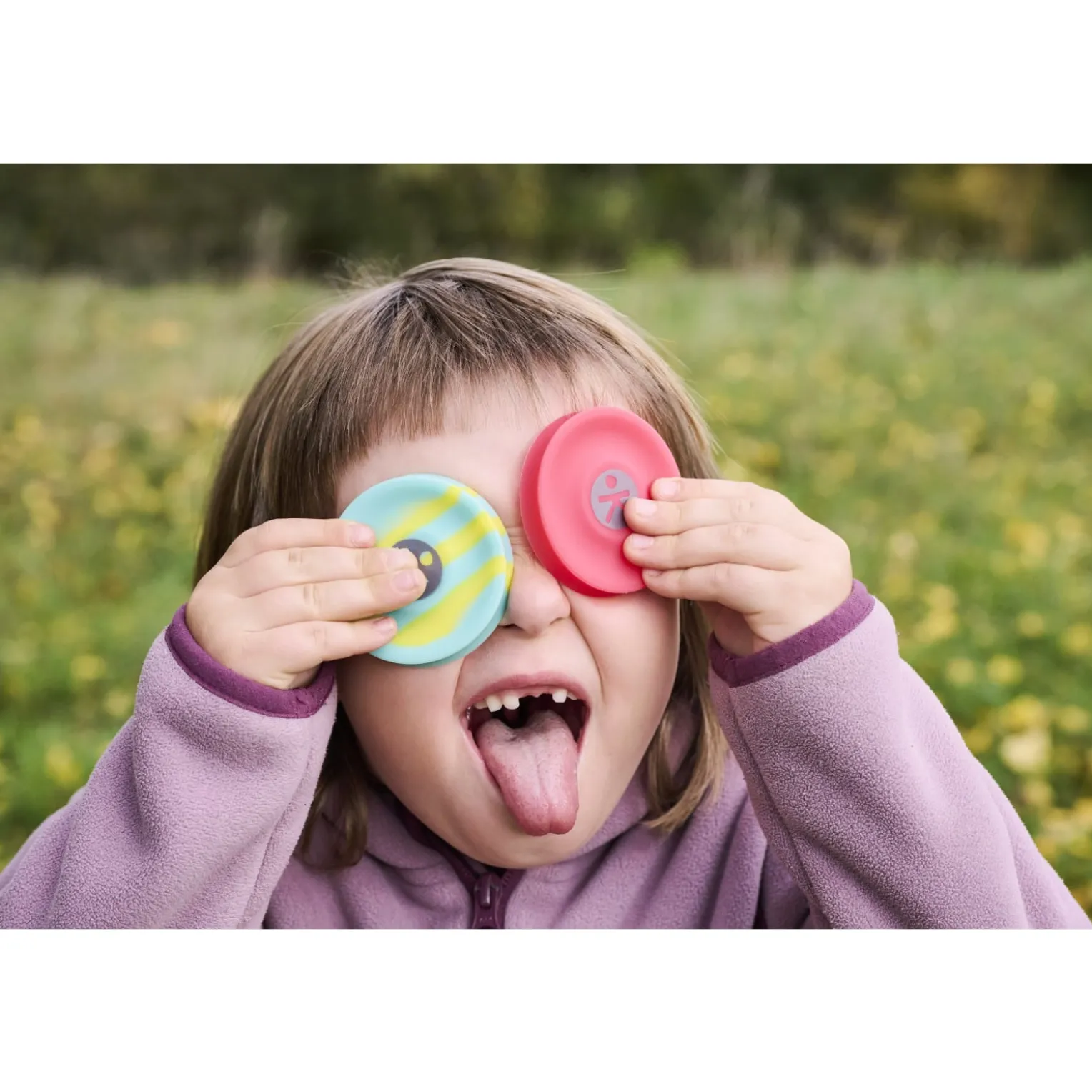 Terra Kids Pocket-Frisbee, Mini-Frisbee für Kinder, 2 Stück, ab 4