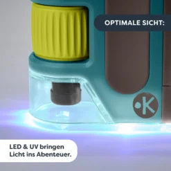 Terra Kids Pocket-Mikroskop, Mini-Mikroskop für Kinder inkl. Tasche