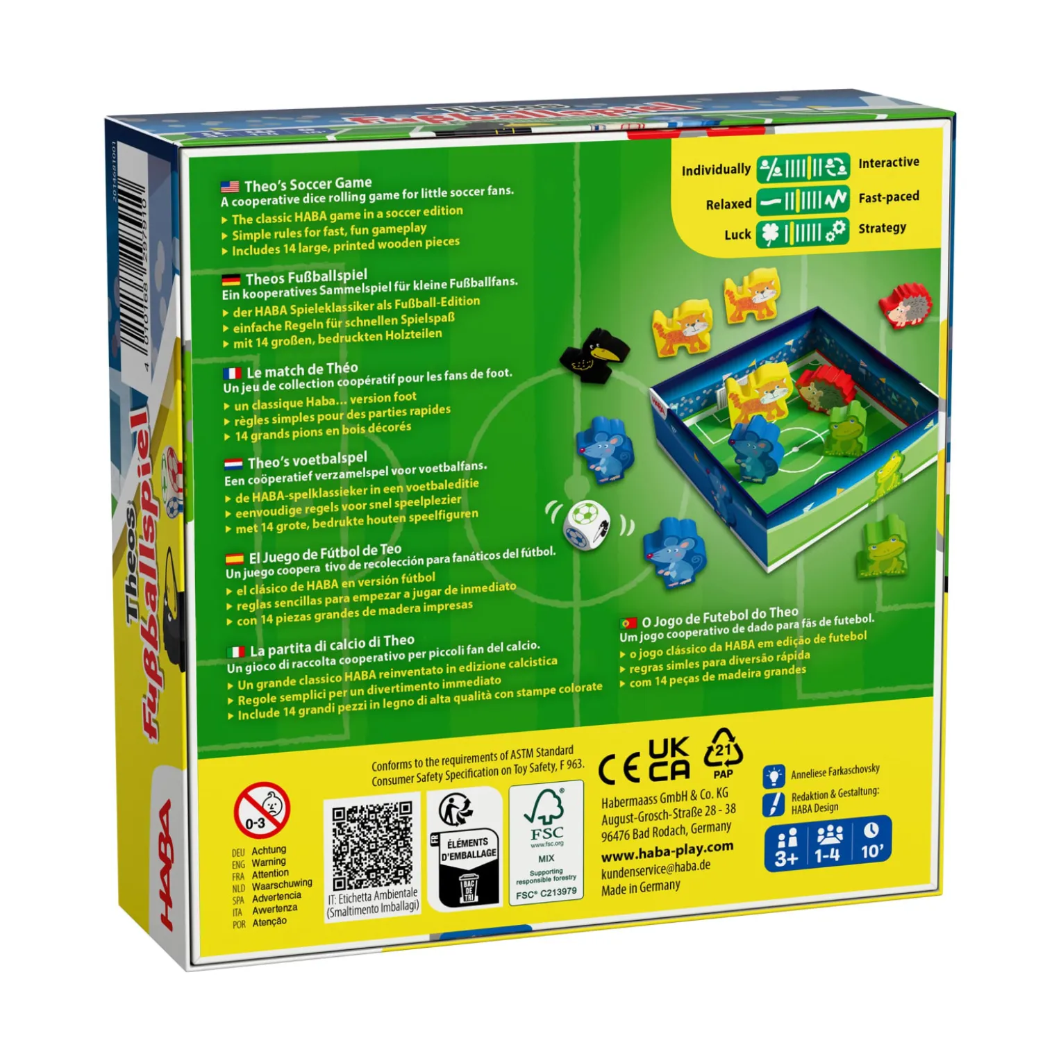 Theos Fußballspiel