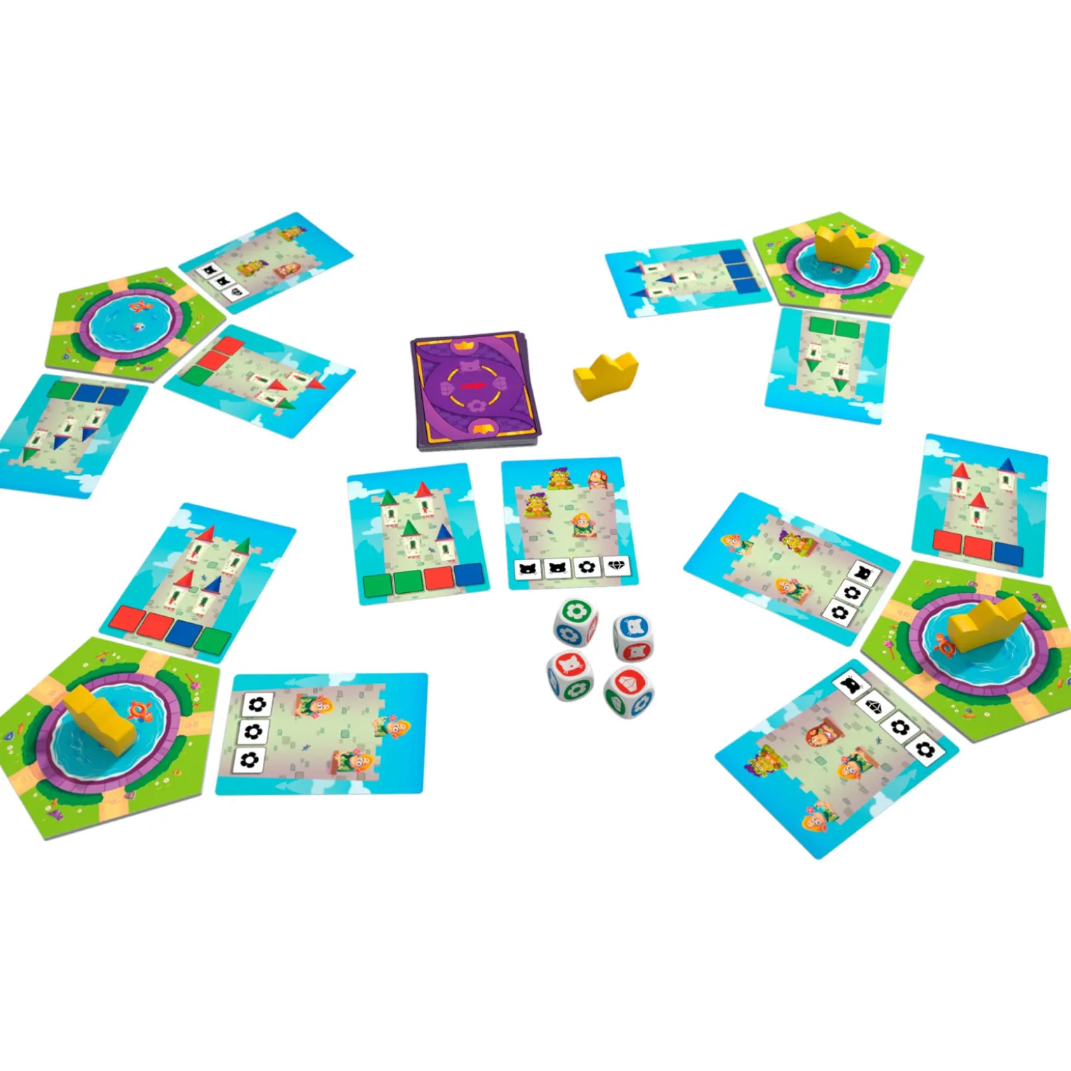Würfelkönig Junior, Würfelspiel, ab 4 Jahren